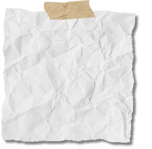 Crumpled paper